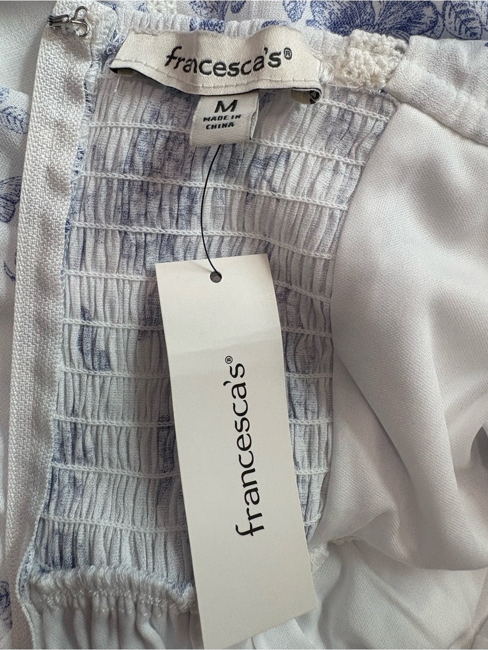 Francesca’s Floral Tie-Shoulder Maxi Dress - Picture 10 of 13